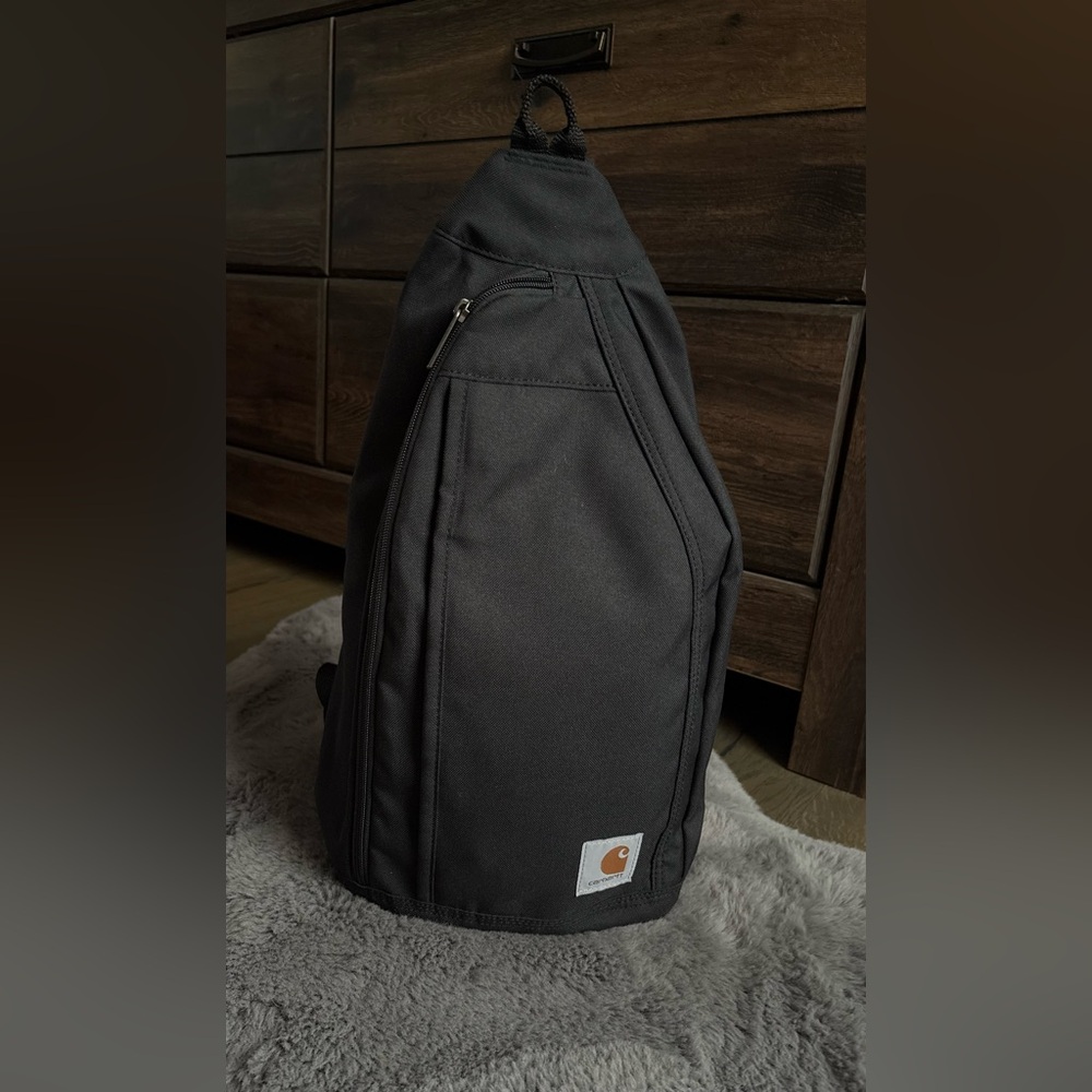 Carhartt Black Single-strap Sling Backpack